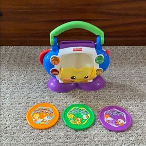 Fisher-Price Laugh & Learn Sing-With-Me CD Player